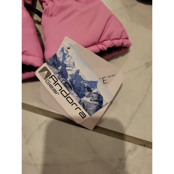 Bulk Lot Wholesale 12 Pairs Girl's Kid's Winter Snow Waterproof Mittens - Picture 8 of 10